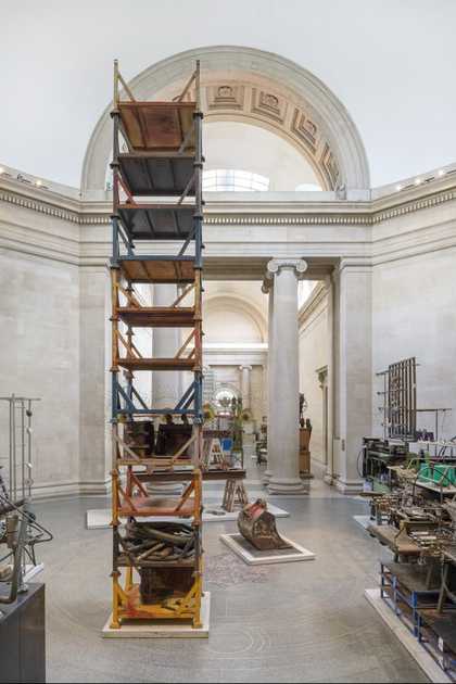 Mike Nelson: The Asset Strippers install view Tate Britain 2019. Photo: © Tate (Matt Greenwood)