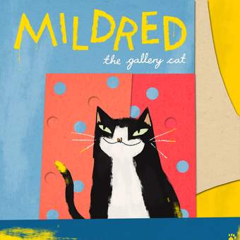 Book cover Mildred the Gallery cat