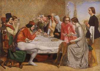 John Everett Millais Lorenzo and Isabella 1848–9