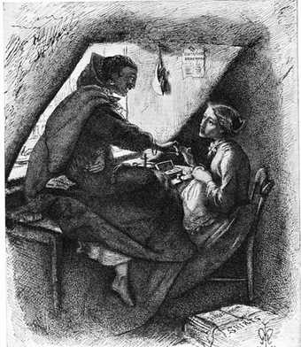 John Everett Millais Virtue and Vice 1853