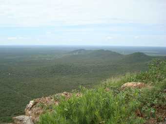 Mine site just south of Tsumeb Namibia