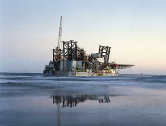 Mitch Epstein Ocean Warwick Oil Platform, Dauphine Island, Alabama 2005