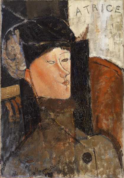 Amedeo Modigliani Béatrice (Portrait de Béatrice Hastings), 1916