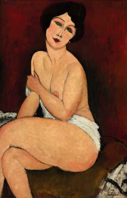 woman sitting on a chair