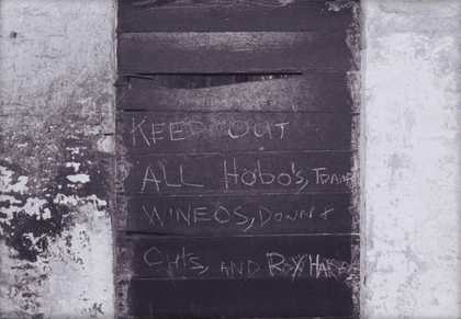 Untitled, Simon Community Archive, Courtesy of MT Gibson-Watt