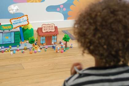 Six year old Jude's visit to the Moshi Monsters studio in London