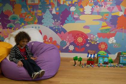 Six year old Jude's visit to the Moshi Monsters studio in London