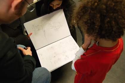 Six year old Jude's visit to the Moshi Monsters studio in London