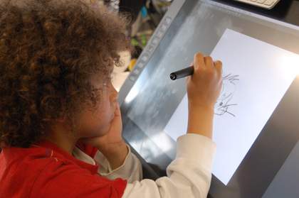 Six year old Jude's visit to the Moshi Monsters studio in London