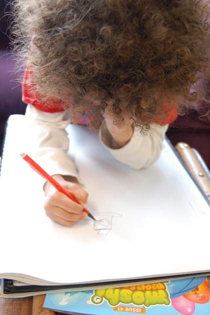 Six year old Jude's visit to the Moshi Monsters studio in London