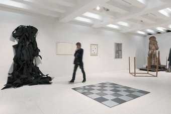 Photograph of a display in the Archive Gallery at Tate Britain