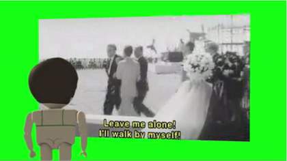 ​Frances Stark My Best Thing 2011, film still.