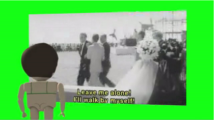 ​Frances Stark My Best Thing 2011, film still.