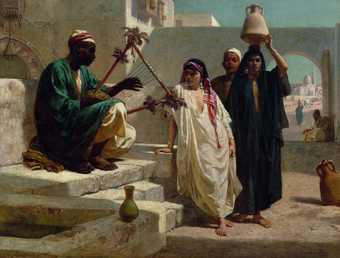 Frederick Goodall, R.A. The Song of the Nubian Slave 1863