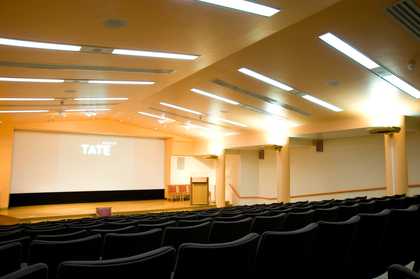 iew from the back of the auditorium to the stage