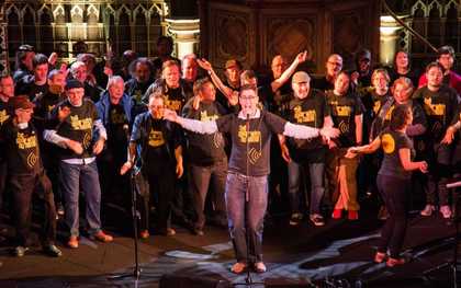 Photograph of The Choir with No Name