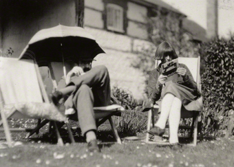 Lytton Strachey; Dora Carrington by Unknown photographer