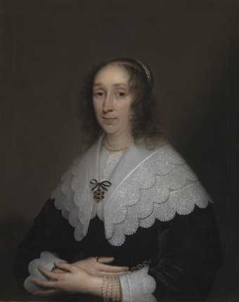 Fig.1 Cornelius Johnson 1593−1661 Cornelia Veth 1644 Oil paint on canvas 806 x 658 mm N01321