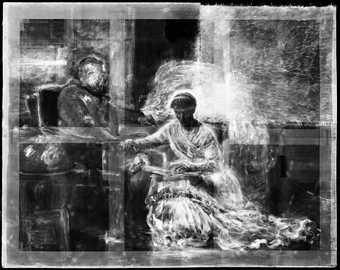 X-ray of John Everett Millais' The North-West Passage