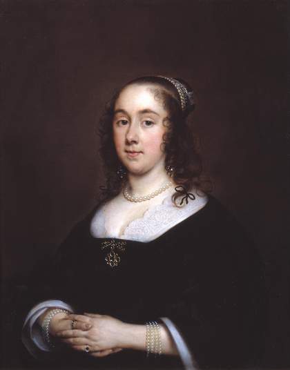 Fig.1 Cornelius Johnson 1593−1661 Portrait of an Unknown Lady 1646 Oil paint on canvas 794 x 641 mm N02530