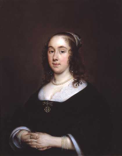 Fig.1 Cornelius Johnson 1593−1661 Portrait of an Unknown Lady 1646 Oil paint on canvas 794 x 641 mm N02530