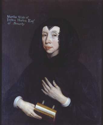 Fig.1 British School 17th century A Lady of the Horton Family c.1665