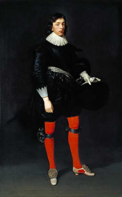 Fig.1 Daniel Mytens the Elder Portrait of James Hamilton, Earl of Arran, Later 3rd Marquis and 1st Duke of Hamilton, Aged 17 1623 Oil paint on canvas N03474