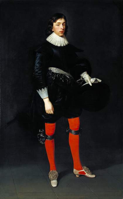 Fig.1 Daniel Mytens the Elder Portrait of James Hamilton, Earl of Arran, Later 3rd Marquis and 1st Duke of Hamilton, Aged 17 1623 Oil paint on canvas N03474