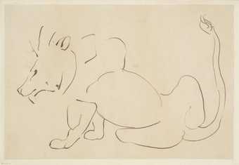 Henri Gaudier-Brzeska, Lion c.1912–13