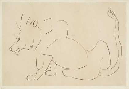 Henri Gaudier-Brzeska, Lion c.1912–13