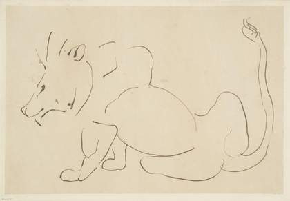 Henri Gaudier-Brzeska, Lion c.1912–13