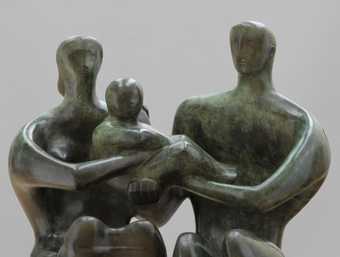Henry Moore OM, CH Family Group 1949, cast 1950–1