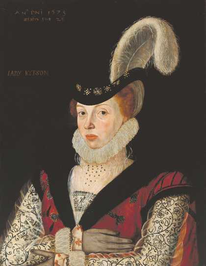 Fig.1 George Gower c.1540–1596 Elizabeth, Lady Kytson 1573