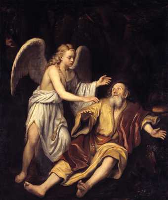 Fig.1 Godfrey Kneller 1646‒1723 Elijah and the Angel 1672 Oil paint on canvas 1775 x 1486 mm N06222