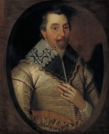 John Souch 1594-1644 or 5 George Puleston (?) c.1625-30 Oil paint on canvas 770 x 640 mm N06247