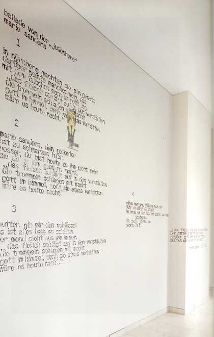Nancy Spero The Ballad of Marie Sanders, The Jew’s Whore 1991