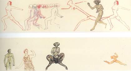 Nancy Spero The First Language 1981
