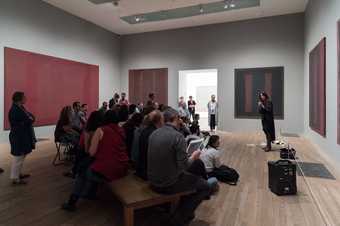 Talk by Bronwyn Ormsby and Rachel Barker, Rothko’s Seagram Murals Room, Tate Modern, 14 June 2017