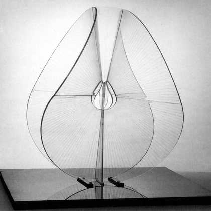 Naum Gabo Spheric Theme: Translucent Variation (c.1937, this version executed 1951 as a replacement of original of 1938–9)