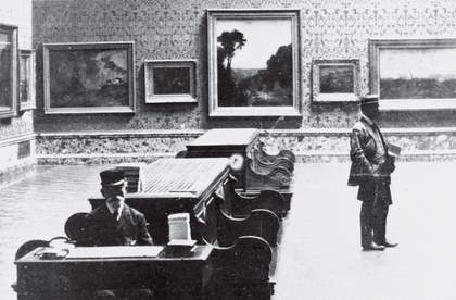 The new Turner Wing at Tate in 1910, featuring Crossing the Brook 1815