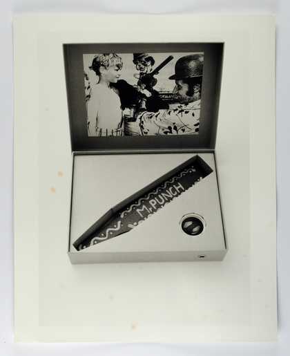 Susan Hiller, From the Freud Museum, 004 Slapstick/slaep’ stik (realised, 1991)