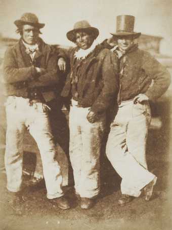 D. O. Hill and Robert Adamson Newhaven fishermen, circa 1845