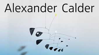 Alexander Calder Performing Sculpture web banner