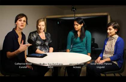 Live Q&A after the performance of English Forecast by Nicoline van Harskamp on 19 September 2013