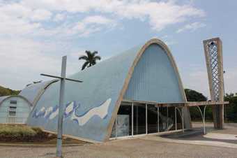 Oscar Niemeyer’s Chapel of St Francis of Assisi Roof