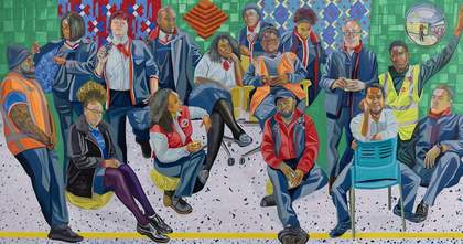 Aliza Nisenbaum London Underground: Brixton Station and Victoria Line Staff 2018-19 © Aliza Nisenbaum. Courtesy the artist and Art on the Underground, London; Mary Mary, Glasgow; Anton Kern Gallery, New York
