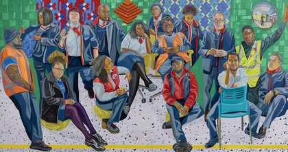 Aliza Nisenbaum London Underground: Brixton Station and Victoria Line Staff 2018-19 © Aliza Nisenbaum. Courtesy the artist and Art on the Underground, London; Mary Mary, Glasgow; Anton Kern Gallery, New York