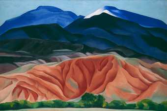 Georgia O'Keeffe, 'Black Mesa Landscape, New Mexico / Out Back of Marie's II' 1930