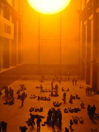 Olafur Eliasson The Weather Project in the Turbien Hall, Tate Modern 16 October 2003 - 21 March 2004