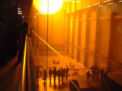 Olafur Eliasson The Weather Project in the Turbine Hall, Tate Modern 16 October 2003 - 21 March 2004